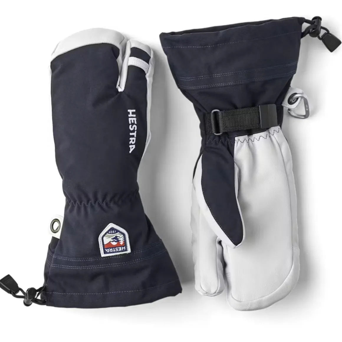 Hestra Army Leather Heli Ski 3-finger